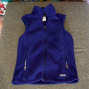 Patagonia Women's Royal Blue Fleece Vest